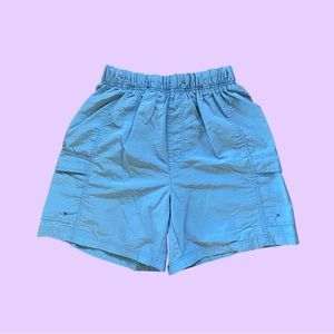 Vintage 90s Light Blue Swim Trunks 🔥